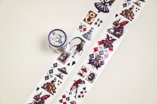 Alice’s Dark Fairies Transparent Washi Tape 4x5 cm