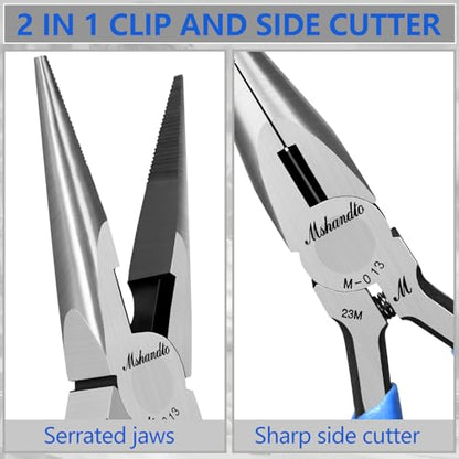 Needle Nose Pliers Set (6 Count)