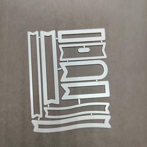 3D Backgrounds Frame Metal Cutting Die for Scrapbooking