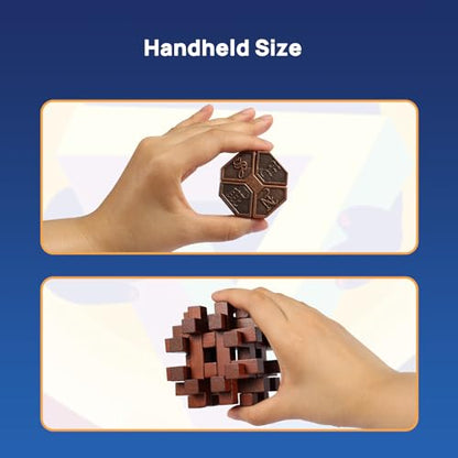 9pcs Difficulty Puzzles Gift for Adults (9 Count)
