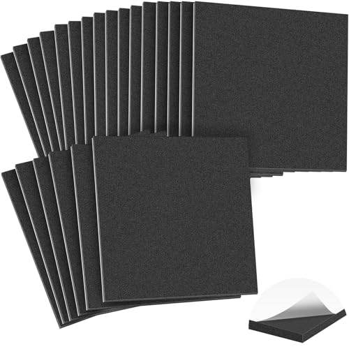 22 PCS Adhesive Foam Padding Sheets Closed Cell Self Adhesive Sticky Foam Pads