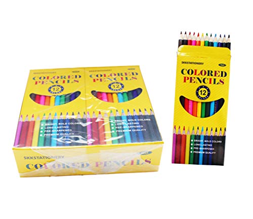 144Pcs Colored Pencils