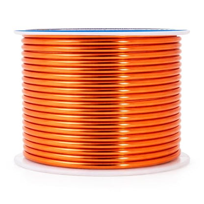 12 Gauge Burnt Orange Anodized Aluminum Craft Wire