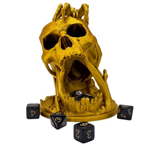 Skull Dice Tower Dungeons and Dragons RPG abletop Roleplaying Game Jail D&D