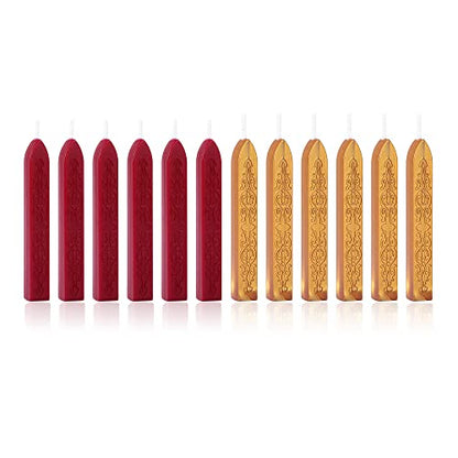 12Pcs Sealing Wax Sticks for Wax Seal Stamp (12 Count)