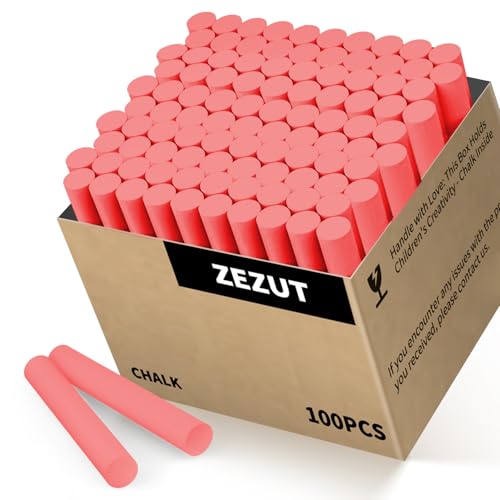 Red Chalk 100PCS (100 Count)