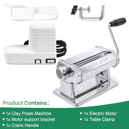 Electric Polymer Clay Press Machine Set