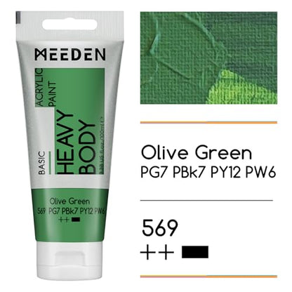 Acrylic Paint Olive Green (6.76 Fl Oz)