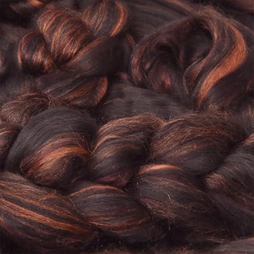 Merino Silk Luxe Tonal Designer Blend. Superfine Merino