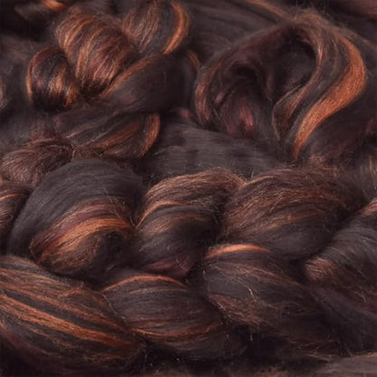 Merino Silk Luxe Tonal Designer Blend. Superfine Merino