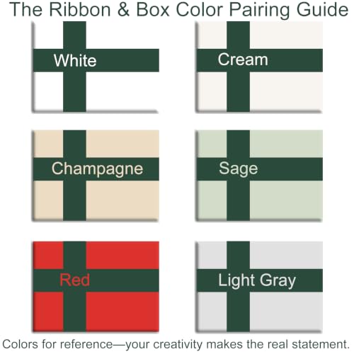 1 Inch Dark Green Ribbon 50Yards
