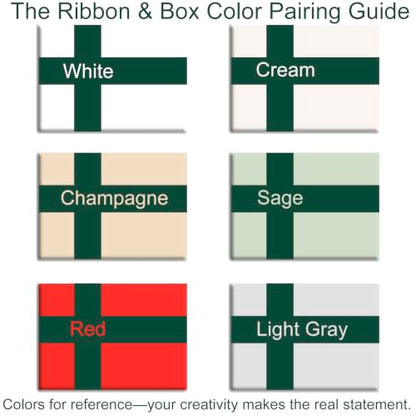 1 Inch Dark Green Ribbon 50Yards