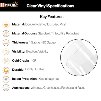 Clear Vinyl Roll