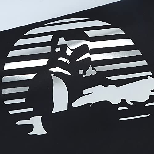 Heat Transfer Vinyl Shiny Silver Iron on Vinyl (8 Foot)