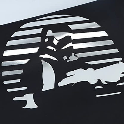 Heat Transfer Vinyl Shiny Silver Iron on Vinyl (8 Foot)