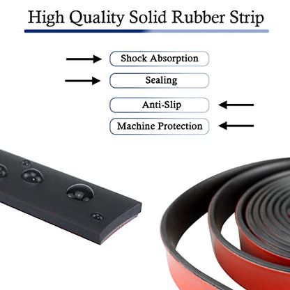 Neoprene Rubber Strips with Adhesive Backing Rubber Sheets
