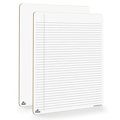 Dry Erase Board with Lines for Desk