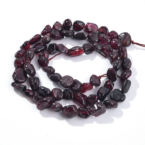 Red Garnet Pebble Nugget Oval Free Tumbled Stone 6