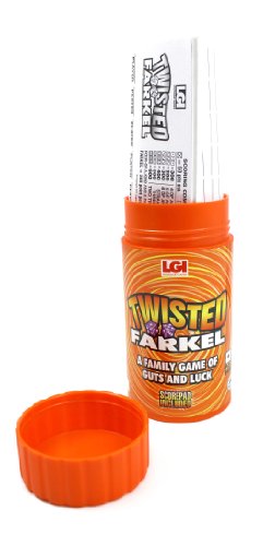 Legendary Twisted Farkel Dice Game for Adults & Families (6 Count)