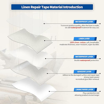 Linen Repair Patches