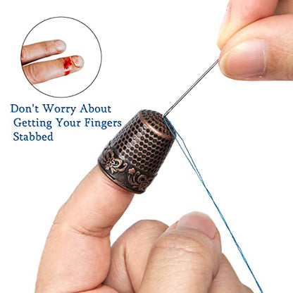 4Pcs Sewing Thimbles