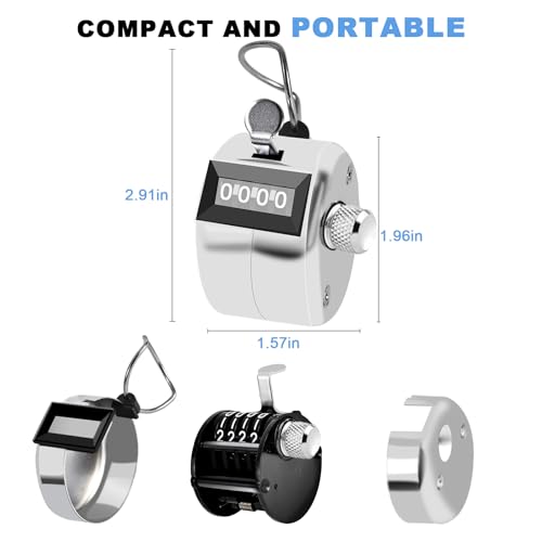 Metal Tally Counter Clicker Counter Handheld Pitch Counter
