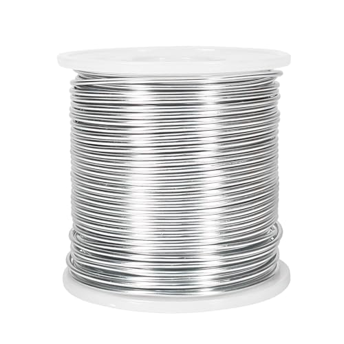 164ft 15 Gauge 1.5mm Aluminum Wire Bendable for Jewelry