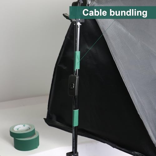 1 Pack Dark Green Gaffer Tape 2inch x 20yds
