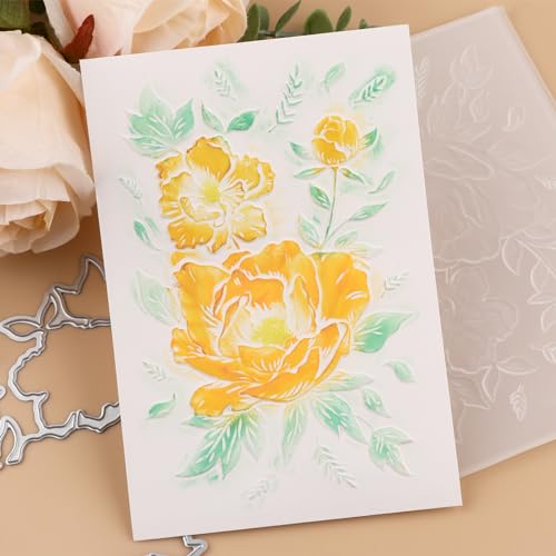 3D Embossing Folder and Metal Die Set for Card Making