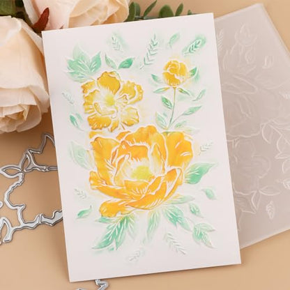 3D Embossing Folder and Metal Die Set for Card Making