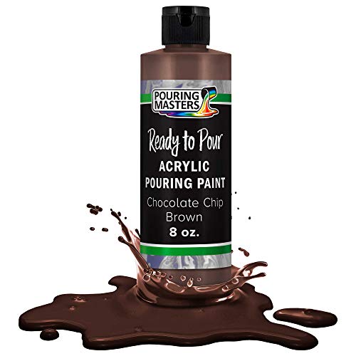 Pouring Masters Chocoloate Brown Ready to Pour Acrylic Pouring Paint (8 Fl Oz)