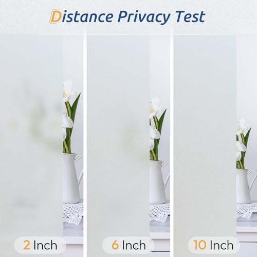 Frosted Glass Window Privacy Film (19.34 Sq Ft)