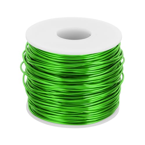 15 Gauge Anodized Aluminum Craft Wire Bendable Bonsai Training Wire 223 Feet 1.5mm for Sculpting Crafts Wreath Floral Beading Jewelry Making
