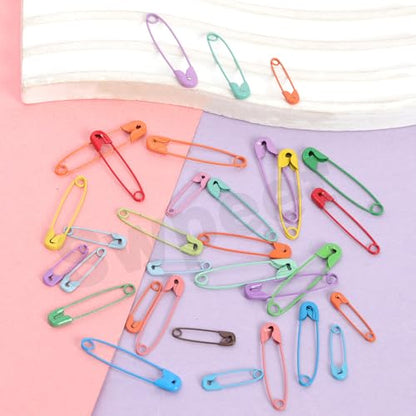 440Pcs 19mm 0.75 Inch Colorful Safety Pins Assortment Kit