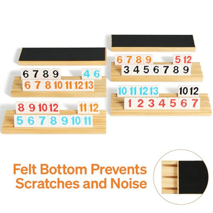 Rummy Cube 6 Player Large Numbers Edition