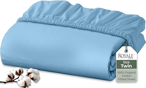 100% Organic Cotton Fitted Sheet