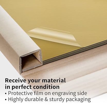 Metallic Looking Acrylic Sheet (8 Count)