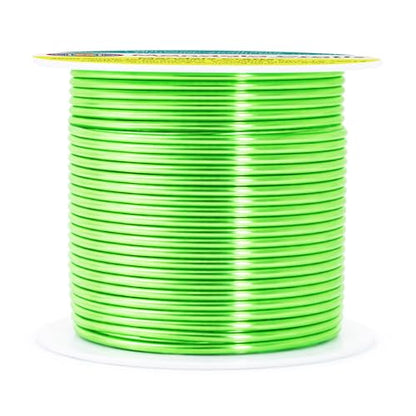 14 Gauge Light Green Anodized Aluminum Craft Wire