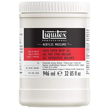 Professional Gloss Super Heavy Gel Medium (32 Fl Oz)