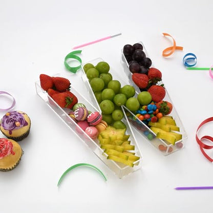 11" Clear Acrylic Letter & Number Charcuterie Tray