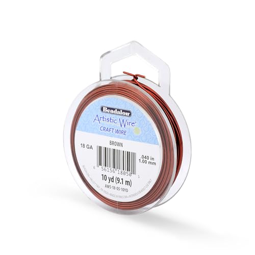 18 Gauge Tarnish Resistant Colored Copper Craft Wire (30 Foot)