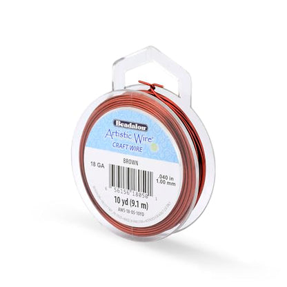 18 Gauge Tarnish Resistant Colored Copper Craft Wire (30 Foot)
