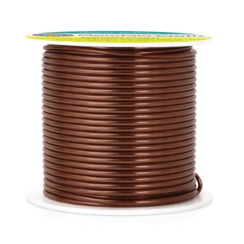 14 Gauge Brown Anodized Aluminum Craft Wire