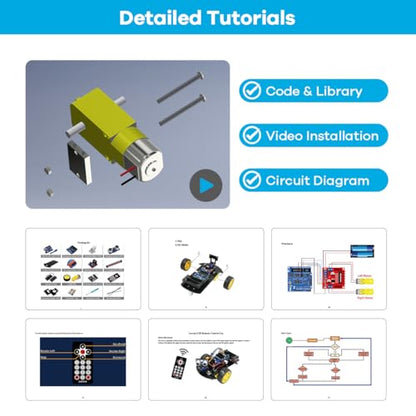 2WD Smart Robot Car Kit with R3 Board