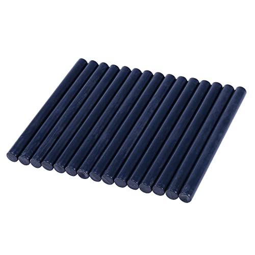 15Pcs Navy Blue Glue Gun Sealing Wax Sticks for Wax Seal Stamp (15 Count)