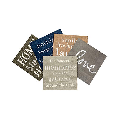 Gray Paper Luncheon Napkin (20 Count)
