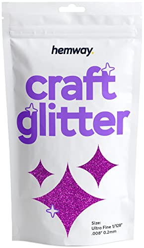 Craft Glitter Fuchsia Pink 100g Ultrafine Glitter (3.5 Ounce)