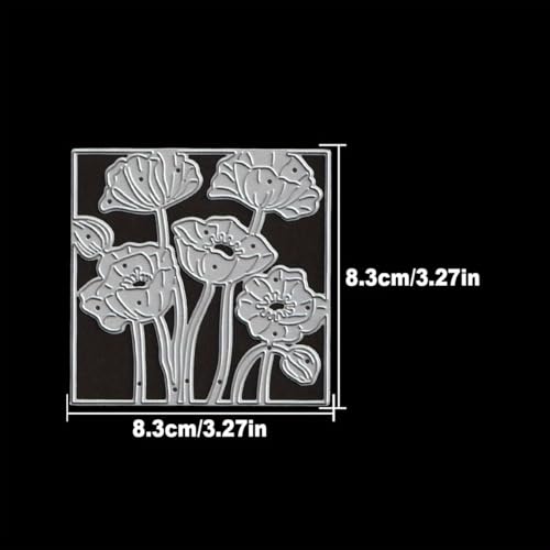 Flowers Metal Cutting Die for Scrapbooking