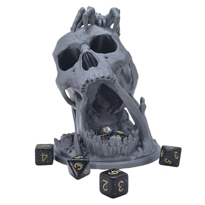Skull Dice Tower Dungeons and Dragons RPG abletop Roleplaying Game Jail D&D