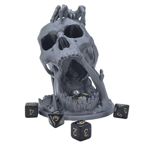 Skull Dice Tower Dungeons and Dragons RPG abletop Roleplaying Game Jail D&D